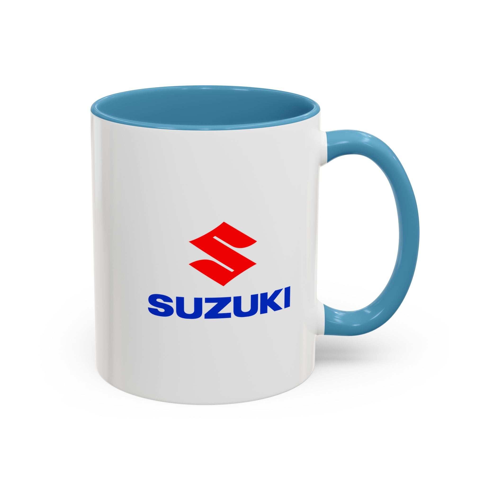 Suzuki GSXR Logo Accent Coffee Mug - 11 & 15oz Ceramic Drinkware