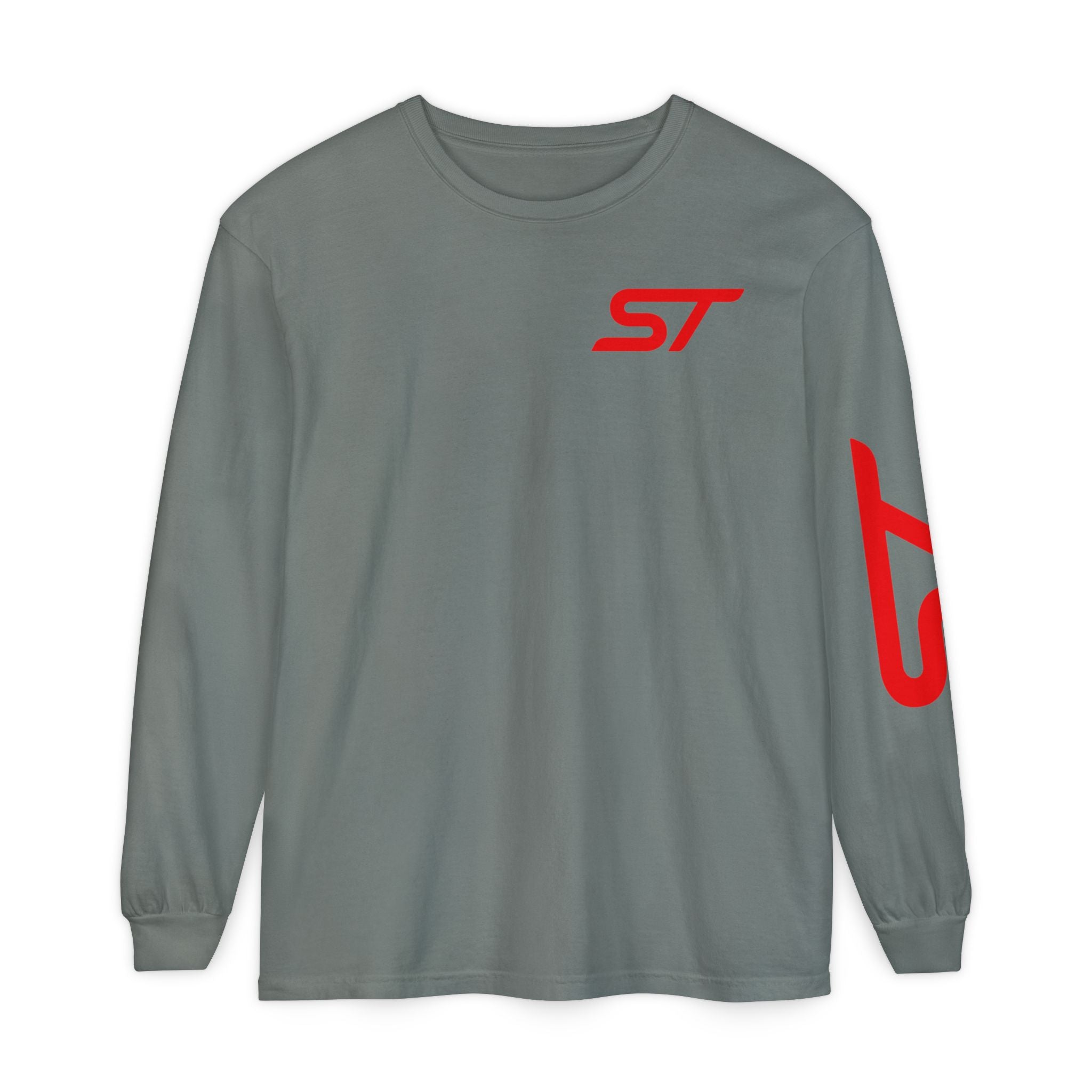 Stylish Unisex Long Sleeve T-Shirt with Bold ST Design