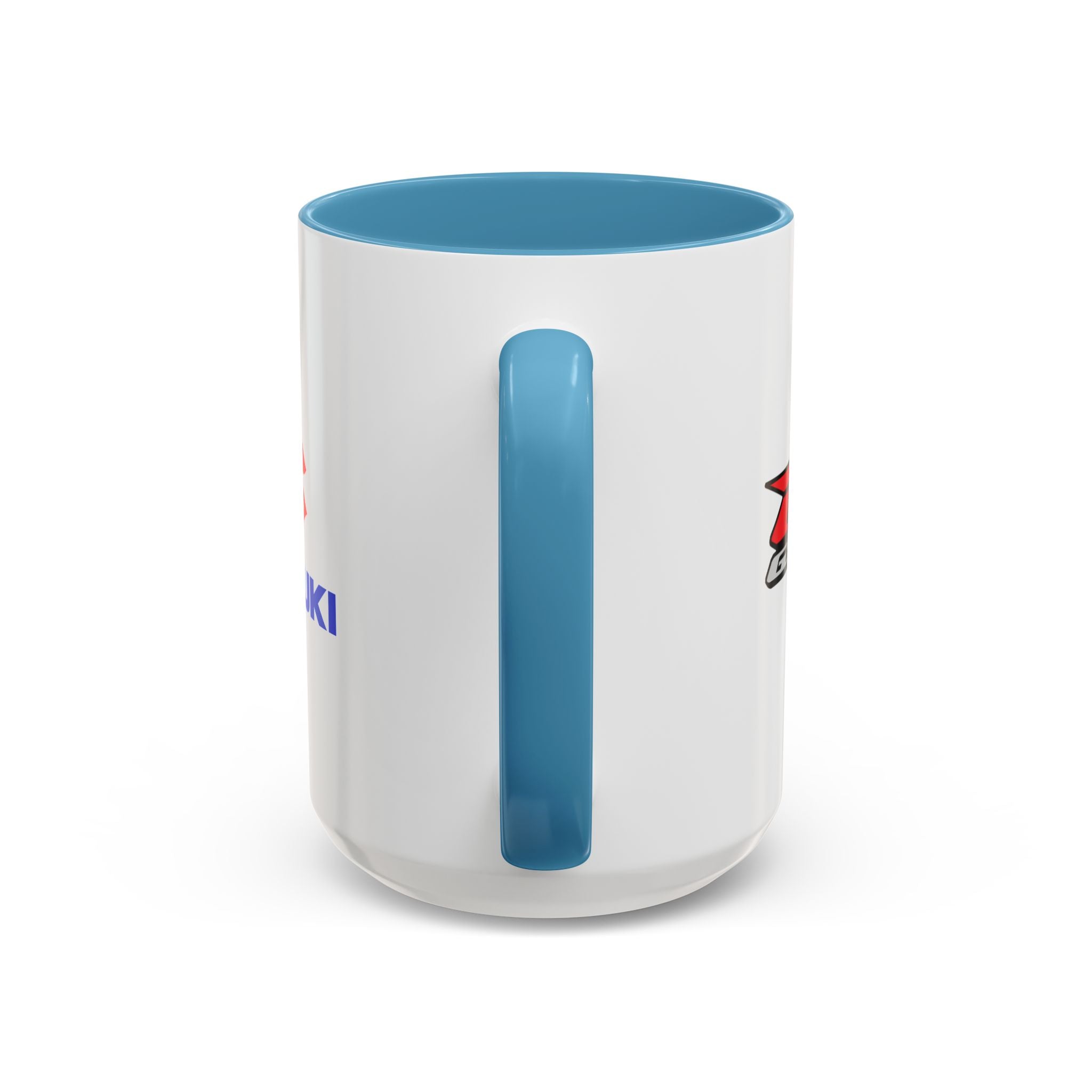 Suzuki GSXR Logo Accent Coffee Mug - 11 & 15oz Ceramic Drinkware