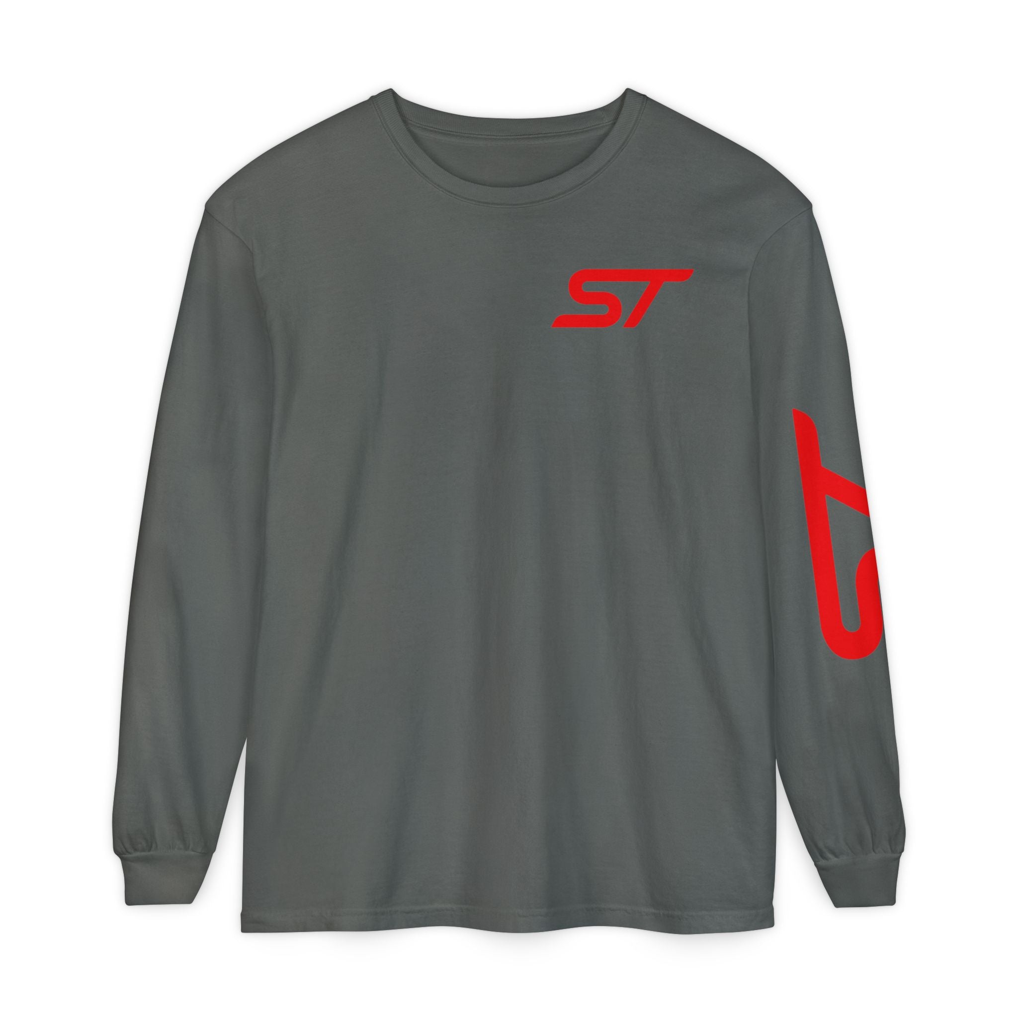 Stylish Unisex Long Sleeve T-Shirt with Bold ST Design