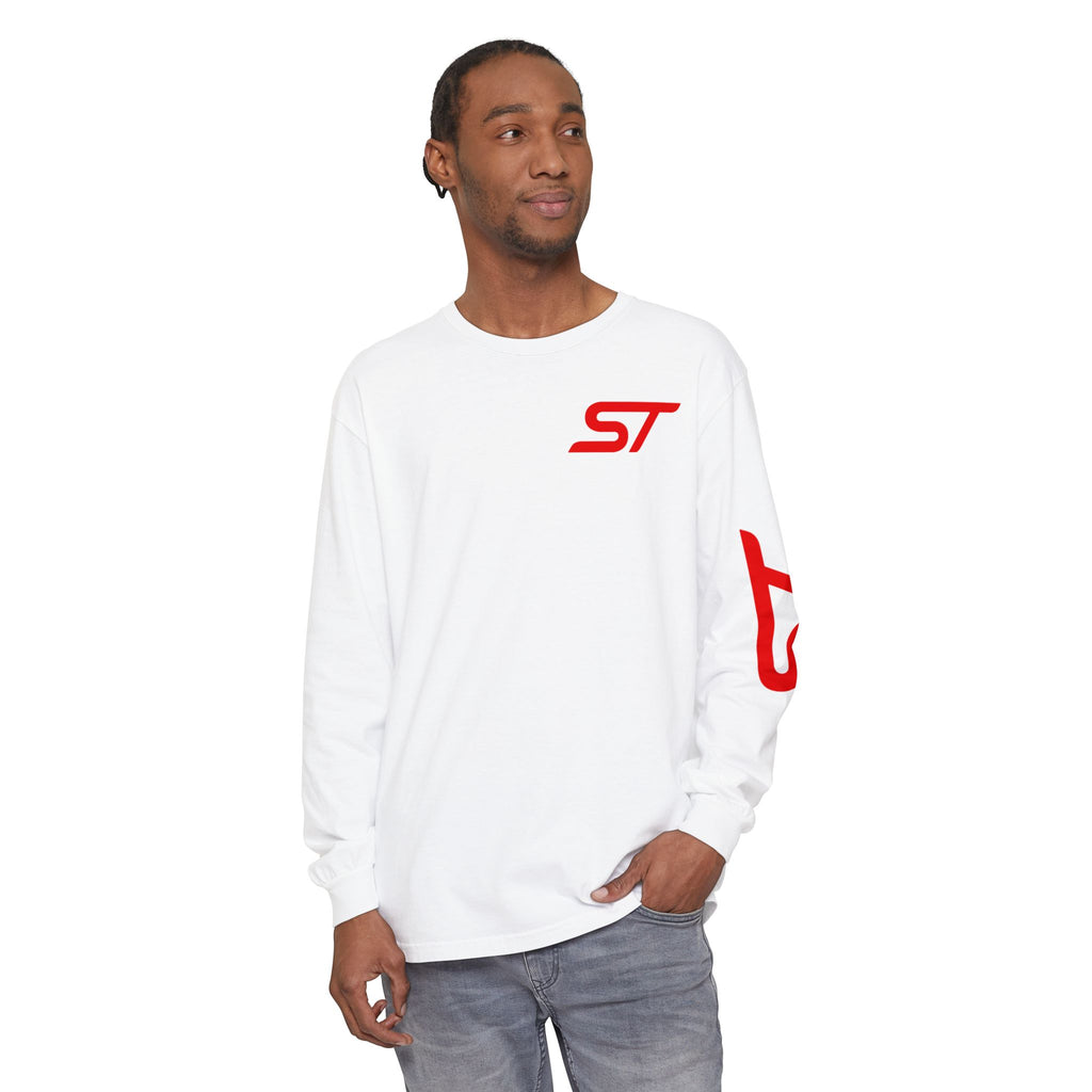 Stylish Unisex Long Sleeve T-Shirt with Bold ST Design