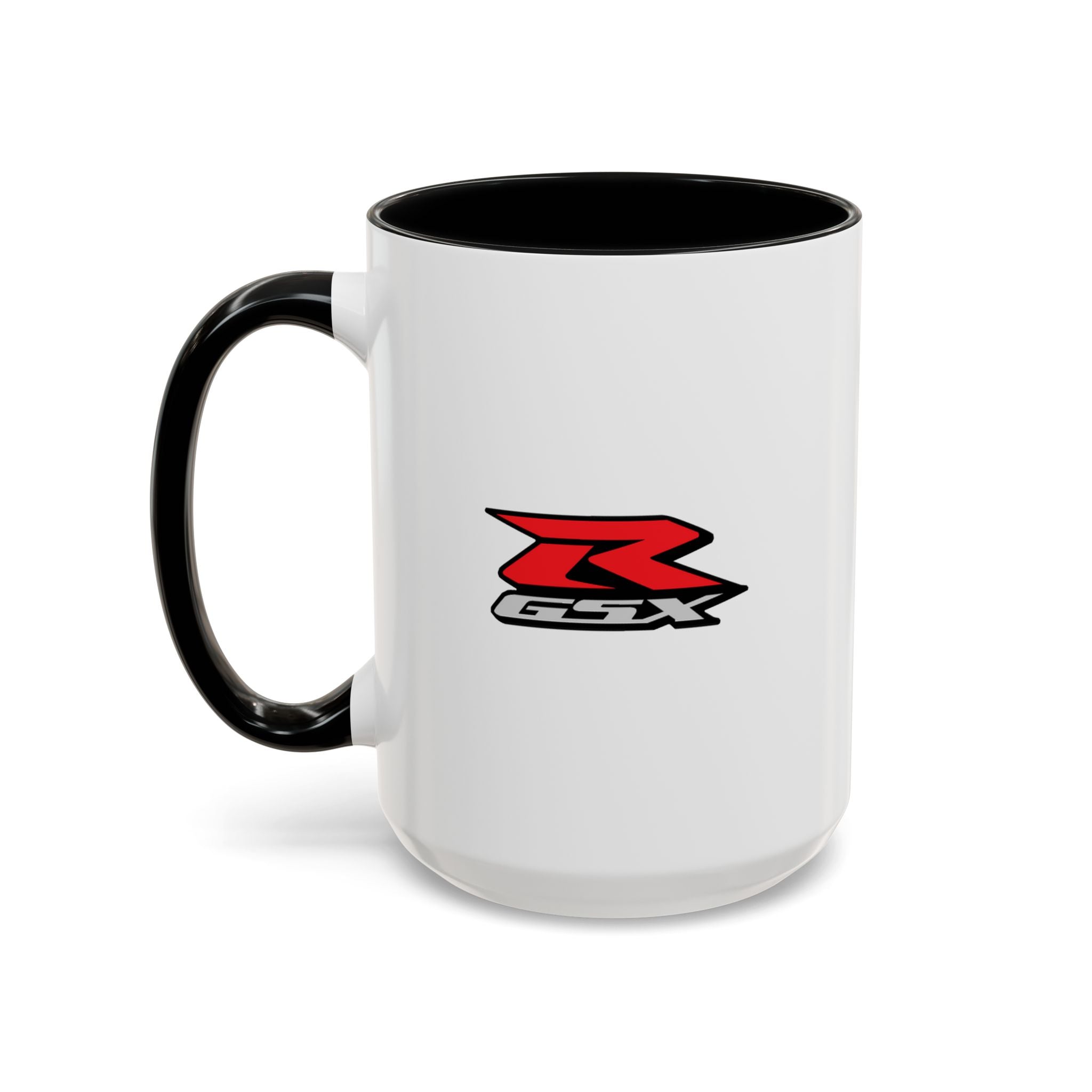 Suzuki GSXR Logo Accent Coffee Mug - 11 & 15oz Ceramic Drinkware