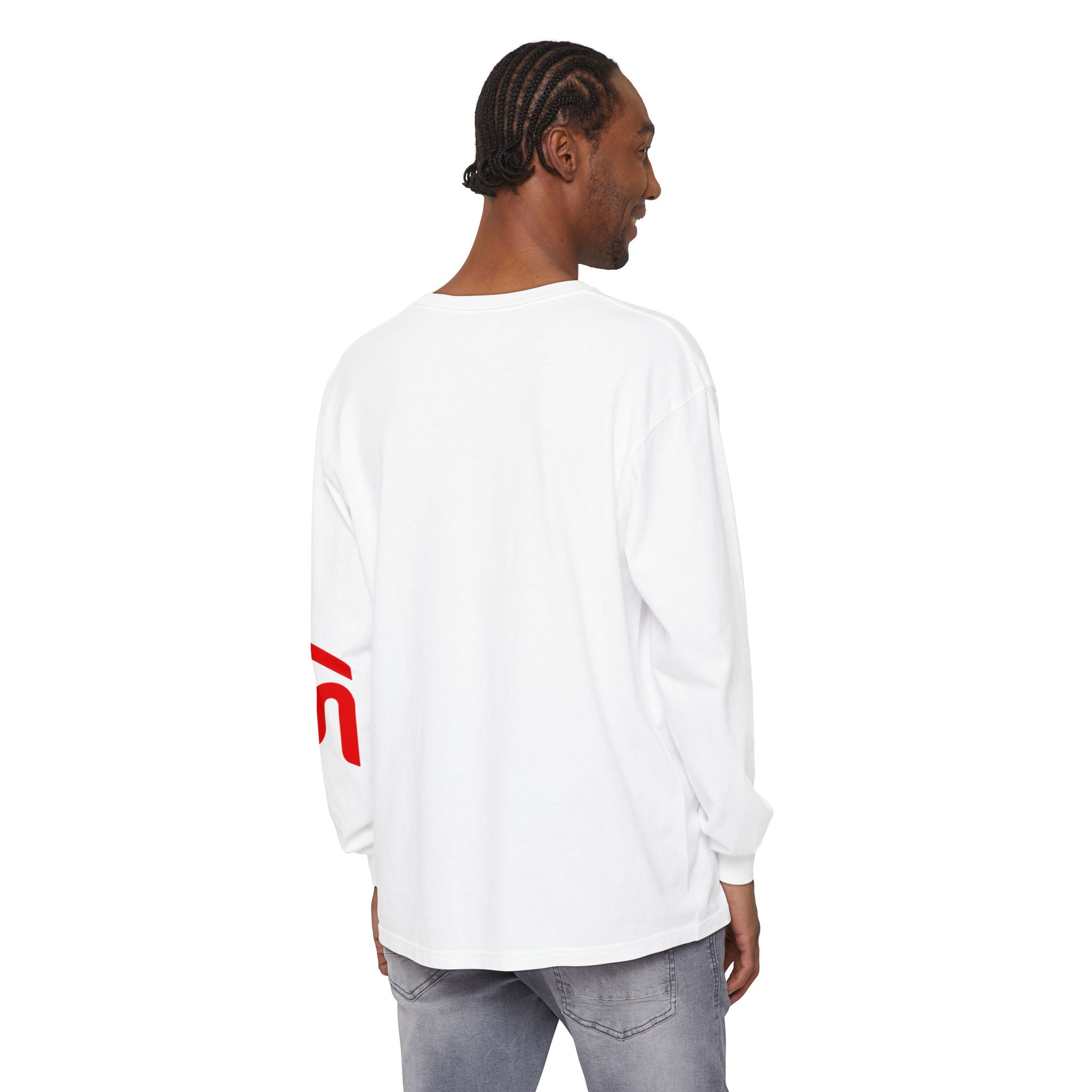 Stylish Unisex Long Sleeve T-Shirt with Bold ST Design