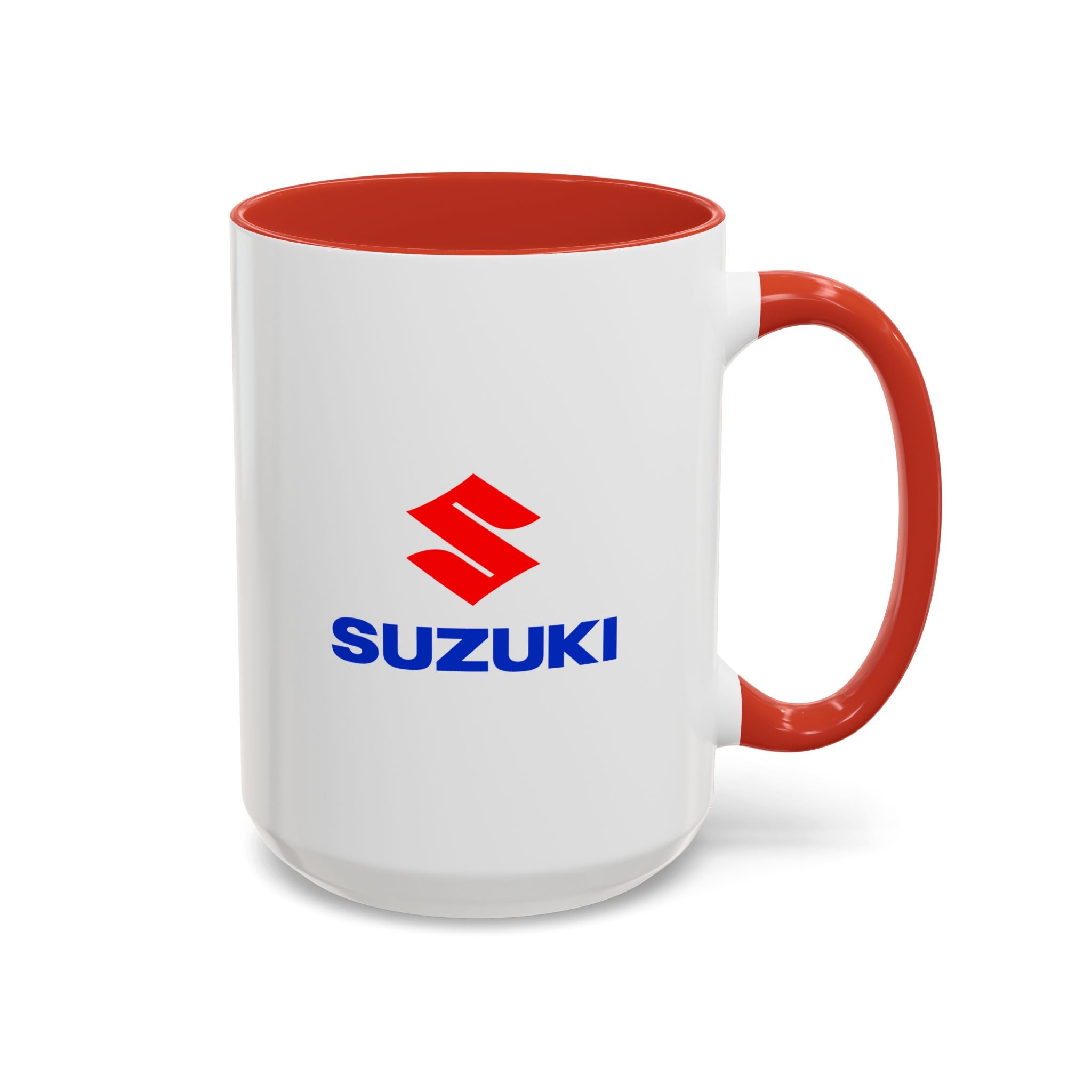 Suzuki GSXR Logo Accent Coffee Mug - 11 & 15oz Ceramic Drinkware