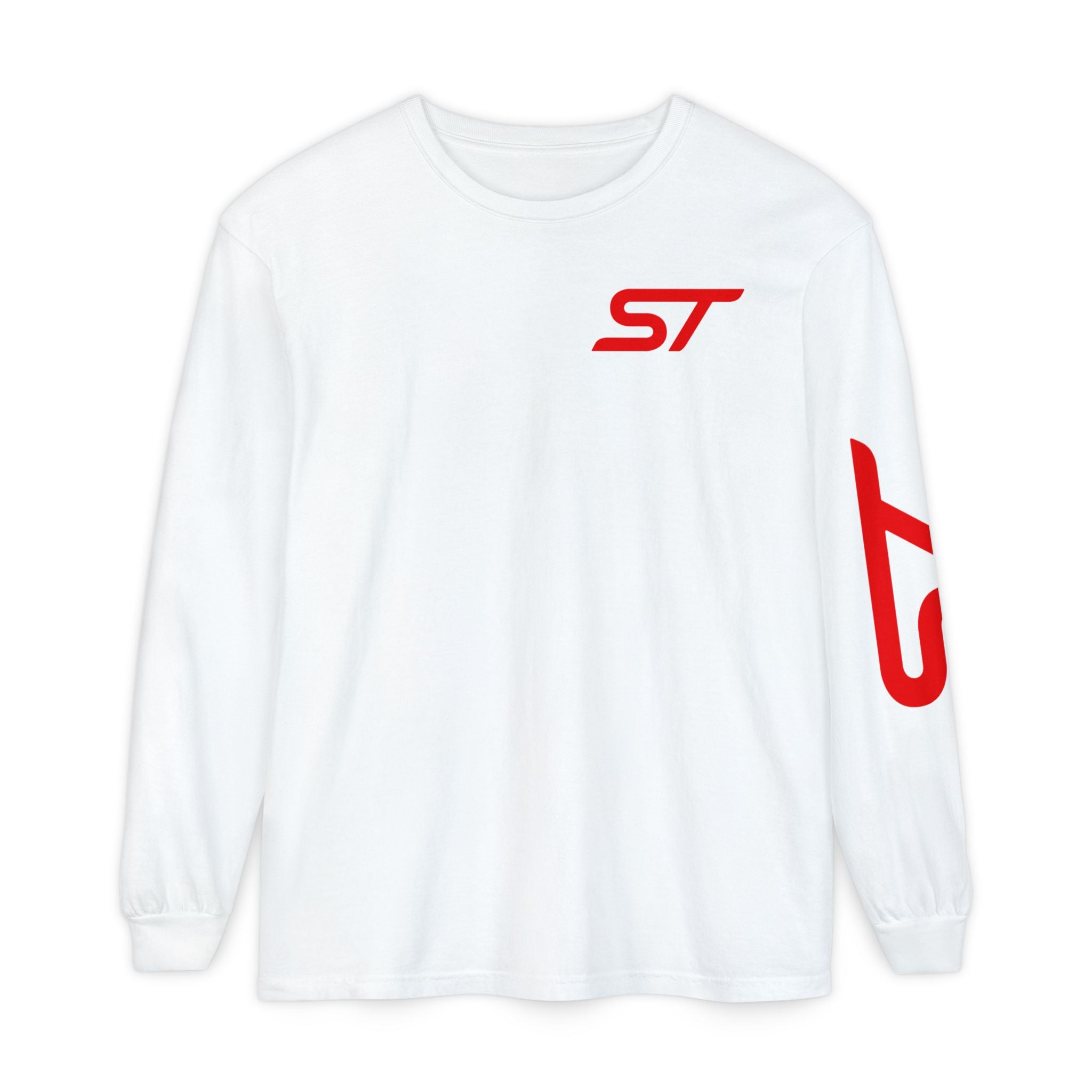 Stylish Unisex Long Sleeve T-Shirt with Bold ST Design