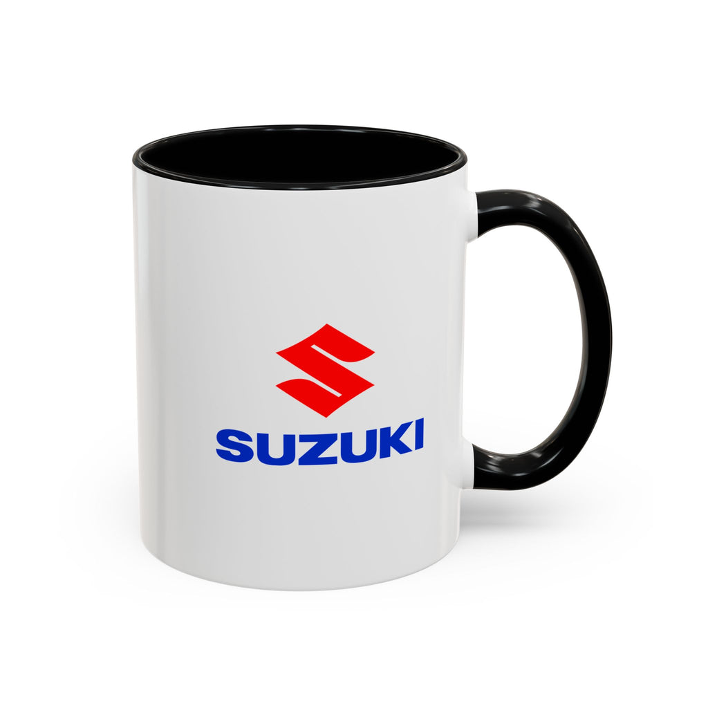Suzuki GSXR Logo Accent Coffee Mug - 11 & 15oz Ceramic Drinkware