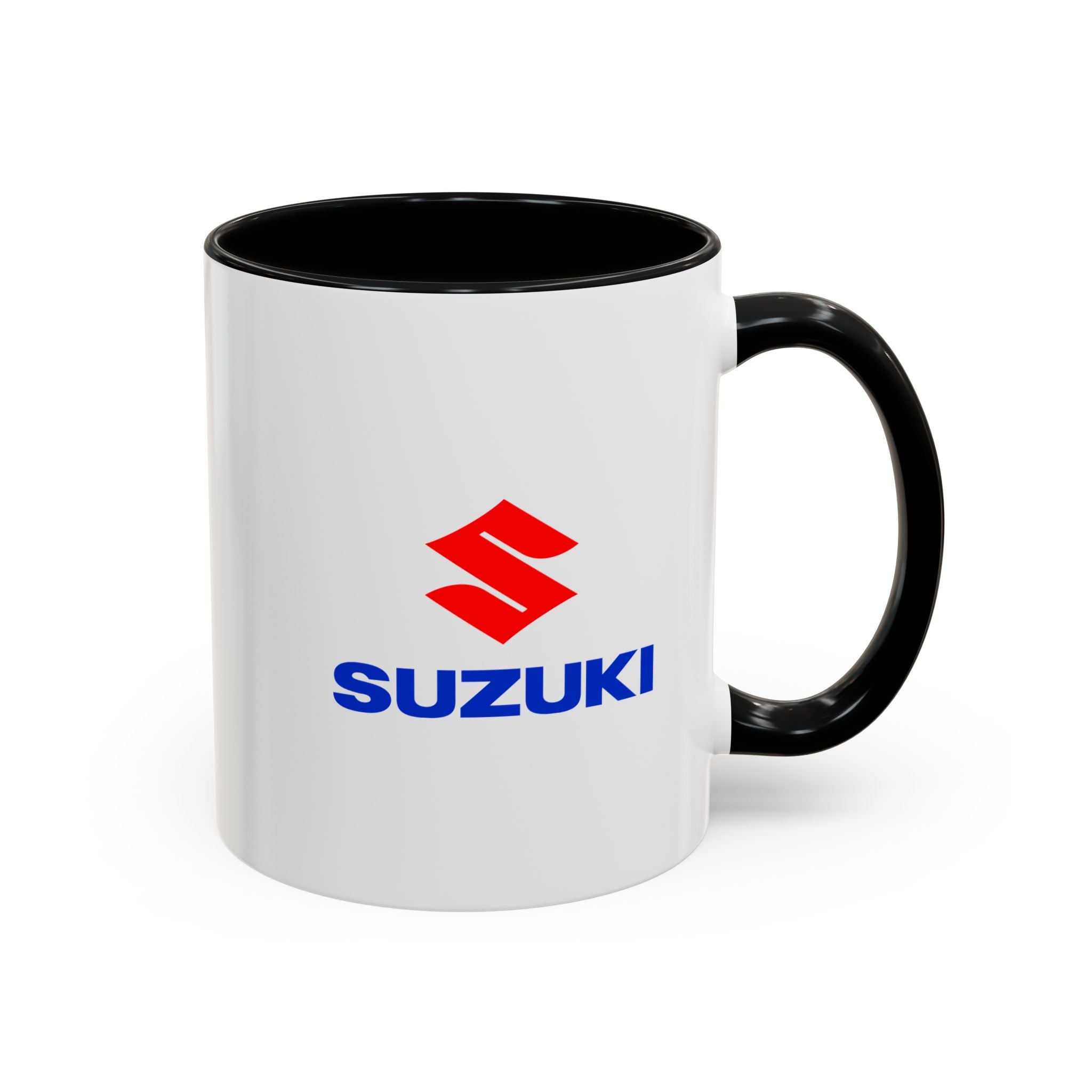 Suzuki GSXR Logo Accent Coffee Mug - 11 & 15oz Ceramic Drinkware