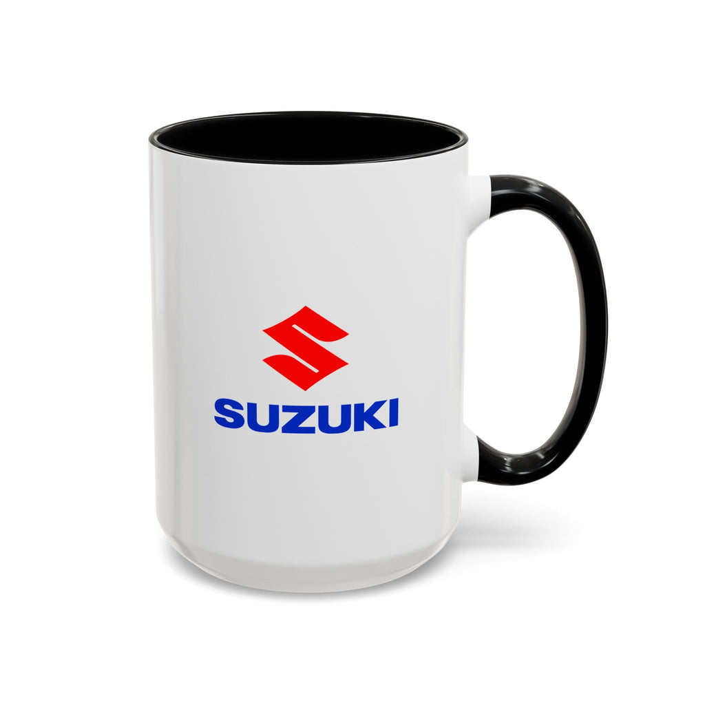 Suzuki GSXR Logo Accent Coffee Mug - 11 & 15oz Ceramic Drinkware