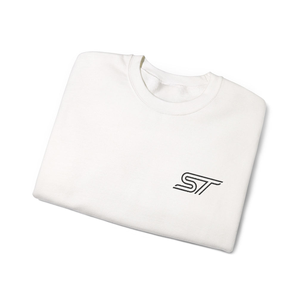 Minimalist Chill Unisex Crewneck Sweatshirt with ST Design