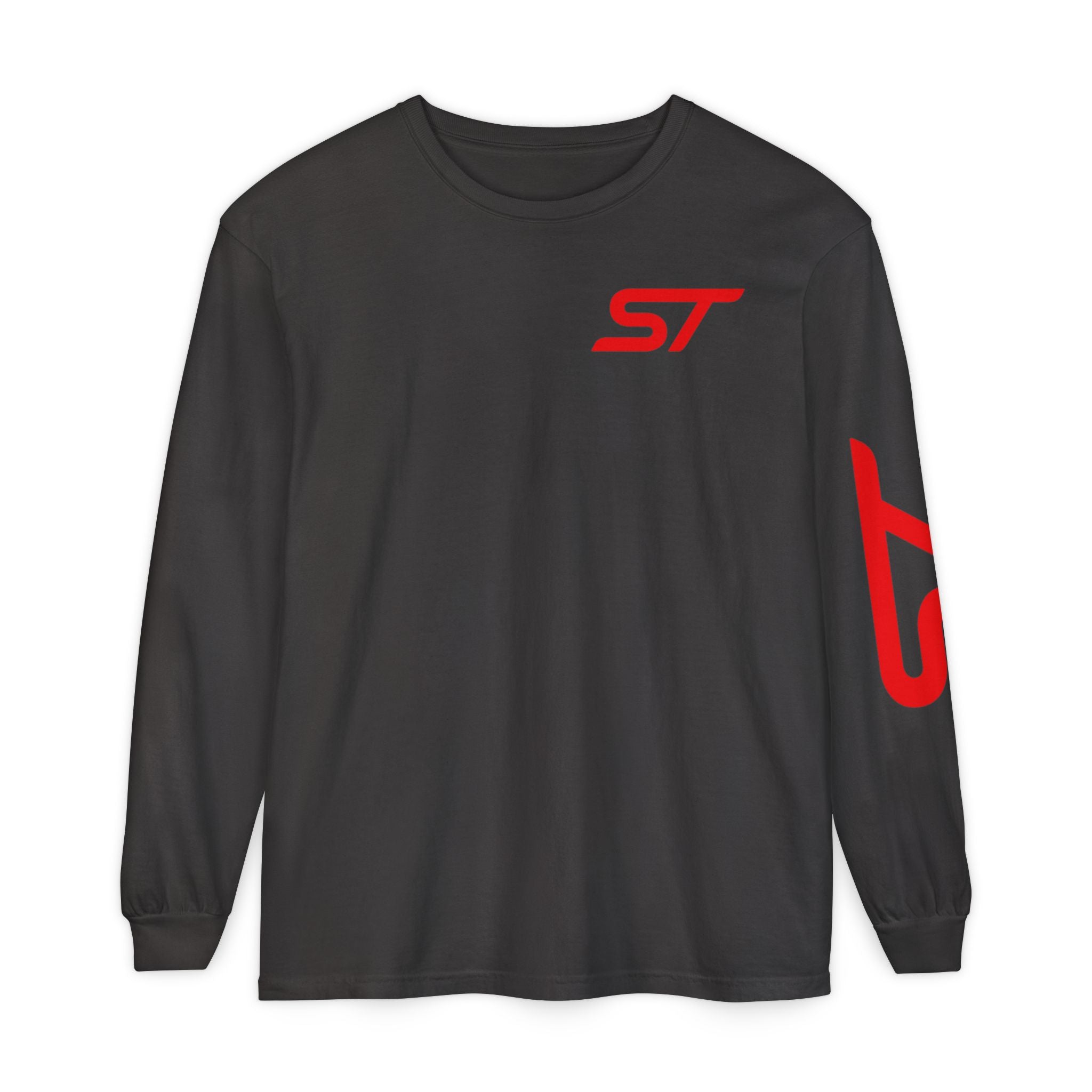 Stylish Unisex Long Sleeve T-Shirt with Bold ST Design