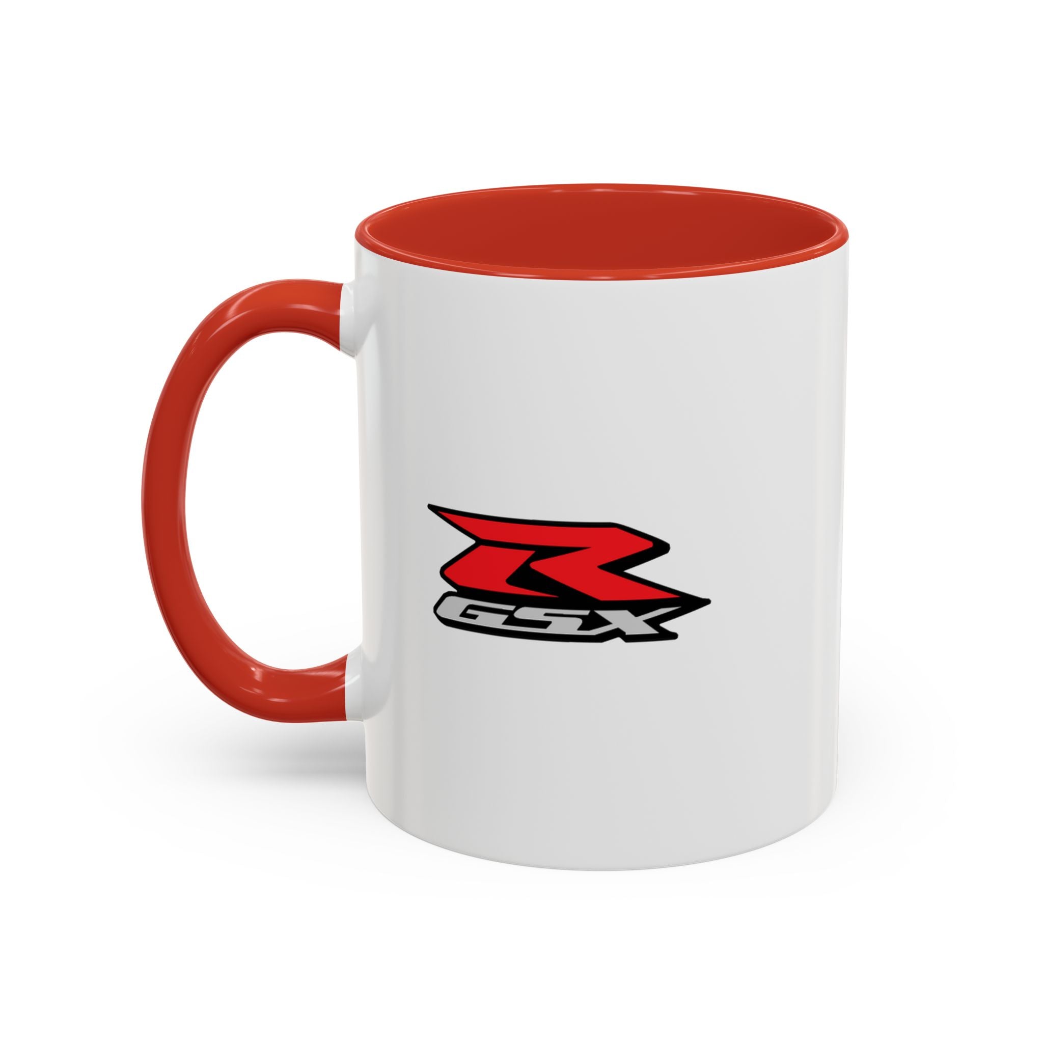 Suzuki GSXR Logo Accent Coffee Mug - 11 & 15oz Ceramic Drinkware