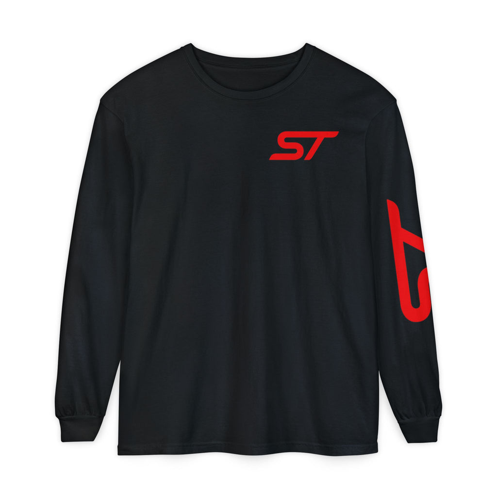 Stylish Unisex Long Sleeve T-Shirt with Bold ST Design